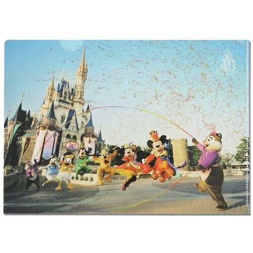 Pre-Order Tokyo Disney Resort TDR 40th Imagining The Magic Clear Folder