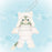 Pre-Order Tokyo Disney Resort White Wintertime Wonders Plush Badge Gelatoni
