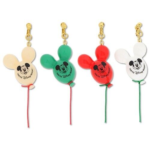 Pre-Order Tokyo Disney Resort 2022 Earrings Mickey Balloon Set 4 PCS
