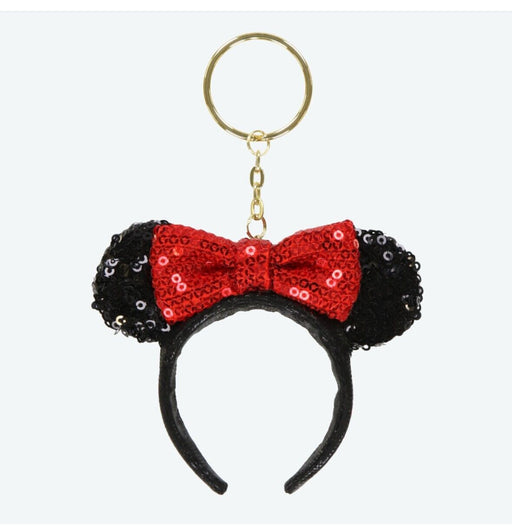 Pre-Order Tokyo Disney Resort Key chain Headband Spangle Standard Minnie