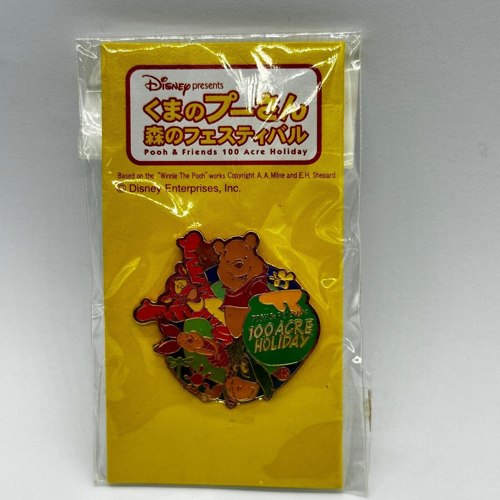 RARE Disney JAPAN Pin Pooh & Friends 100 Acre Holiday RUNA — k23japan ...