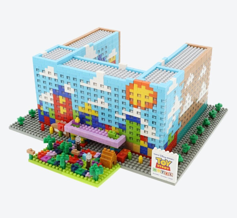 Pre-Order Tokyo Disney Resort Nano Block Toy Story Hotel 2022 Opening