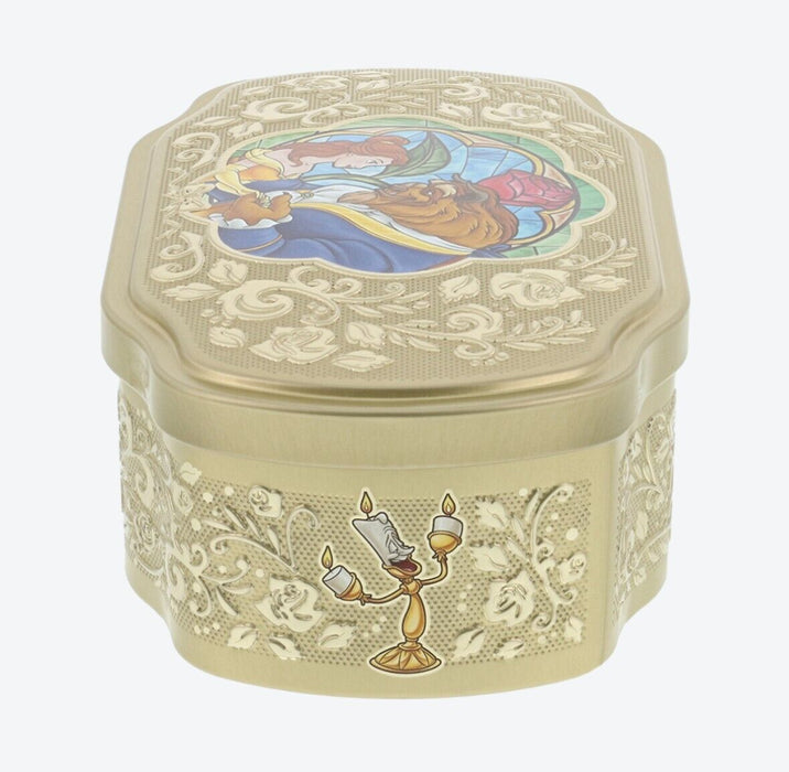 Pre Order Tokyo Disney Resort 2022 Cookie Empty Can Box Beauty & The Beast Belle