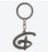 Pre-Order Tokyo Disney Resort Key Chain Initial D Alphabet Black