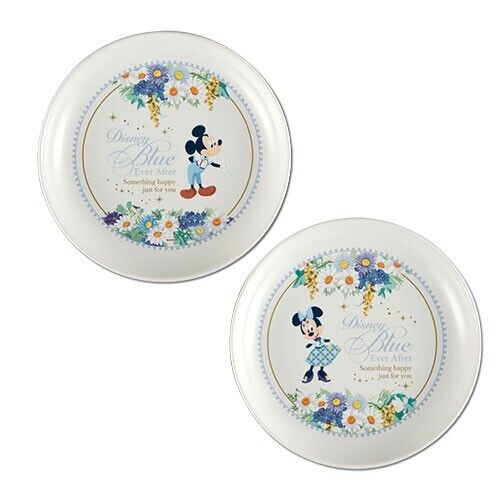 Pre-Order Tokyo Disney Resort 2023 Blue Ever After Mickey Minnie Plate Set