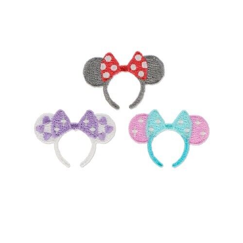 Pre-Order Tokyo Disney Resort 2023 Minnie in Style Headband Sewing Patch 3 PCS