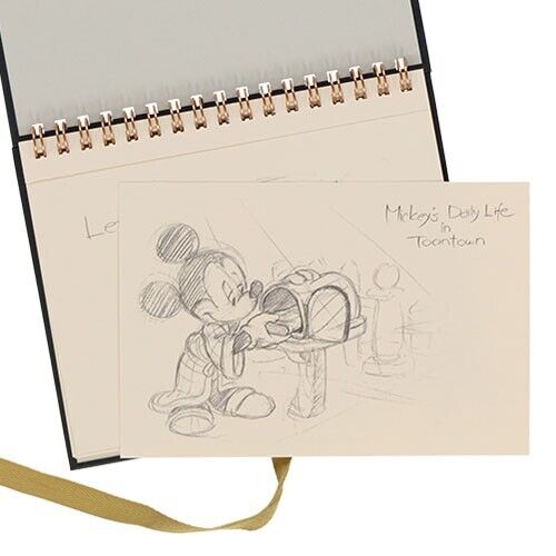 Pre-Order Tokyo Disney Resort Sketches of Disney Friends Postcard Set Mickey