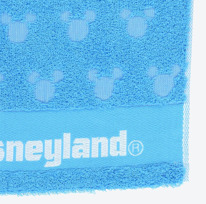 Pre-Order Tokyo Disney Resort 2023 Face Towel TDL & TDS Logo Blue