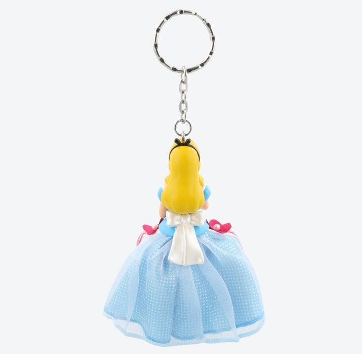 Alice in Wonderland plush keychains at Disney Store Japan