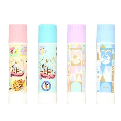 Pre-Order Tokyo Disney Resort TDR 40th It's A Small World Paste Stick 4 PCS