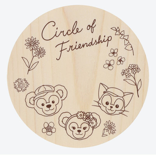 Pre-Order Tokyo Disney Resort 2023 Duffy Circle Of Friendship Souvenir Coaster
