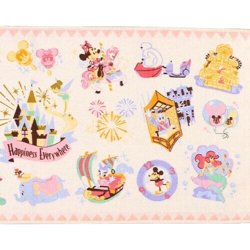 Pre-Order Tokyo Disney Resort TDR 40th Park Icon Face Towel 3rd Edition