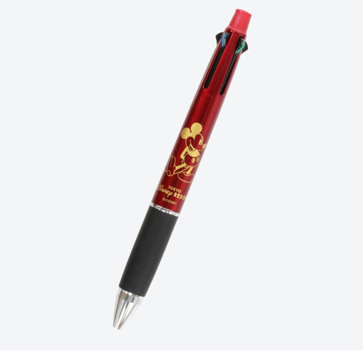 Pre-Order Tokyo Disney Resort Mulch Ballpoint Pen Mickey 4 Color Red