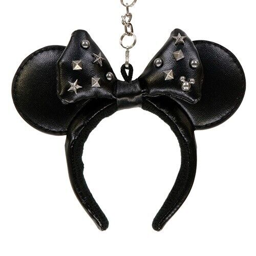Pre-Order Tokyo Disney Resort 2023 Key Chain Headband Minnie Artificial Leather