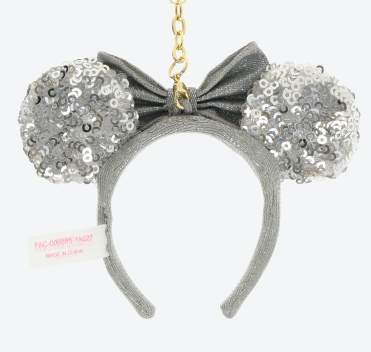 Pre-Order Tokyo Disney Resort Key chain Headband Spangle Silver