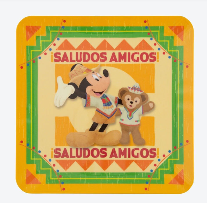 Pre-Order Tokyo Disney Resort Duffy & Mickey Saldos Amigos Souvenir Tray