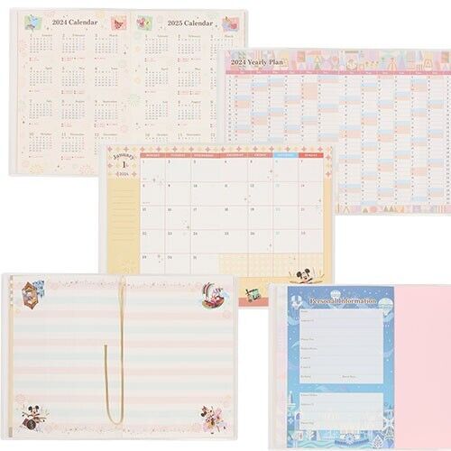 Pre-Order Tokyo Disney Resort 2023-2024 Schedule Book Mickey park Icon