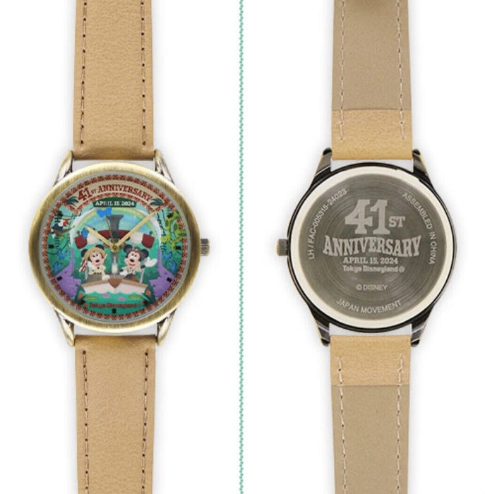 Pre-Order Tokyo Disney Resort 2024TDL 41st Jungle Cruise Watch Mickey Minnie