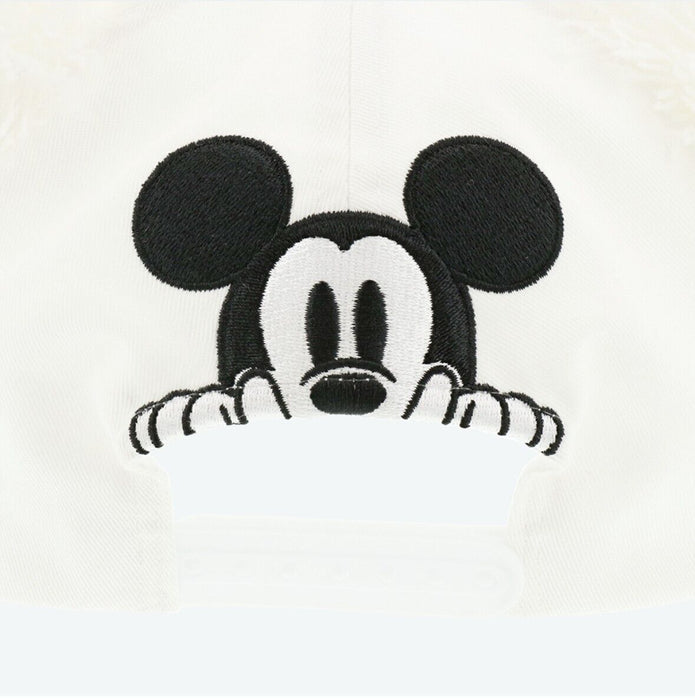 Pre-Order Tokyo Disney Resort Cap Mickey Mouse PON PON Cap WHITE