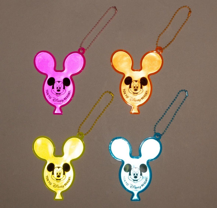 Pre-Order Tokyo Disney Resort Key Chain Mickey Ballon 4 PCS Set