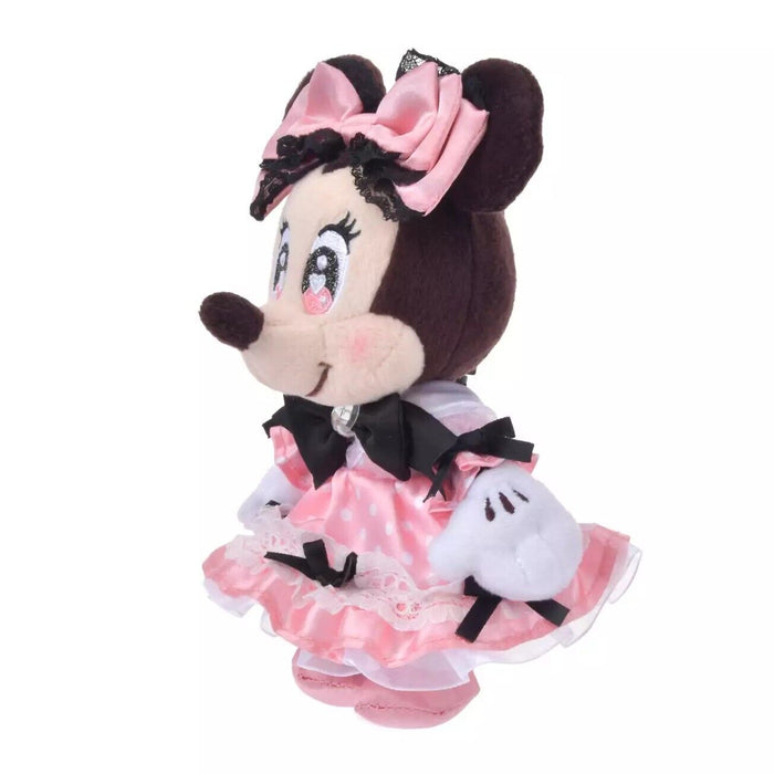 PreOrder Disney Store JAPAN 2024 Plush Key Chain Gothic Girly Doll Style Minnie
