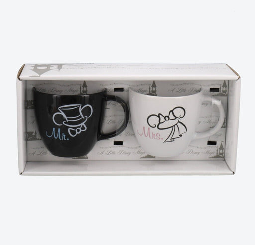 Pre Order Tokyo Disney Resort Mug Cup Set Mickey Minnie Wedding Mr. & Mrs.