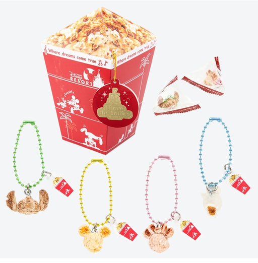 Pre-Order Tokyo Disney Resort Key chain Popcorn Motif 15 PCS Set