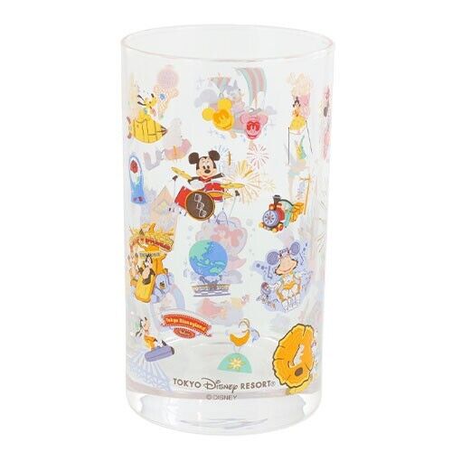 Pre-Order Tokyo Disney Resort TDR 40th It's A Small World Par Icon Glass Set