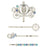 Pre-Order Tokyo Disney Resort 2024 Hair Pin Set Cinderella Accessory