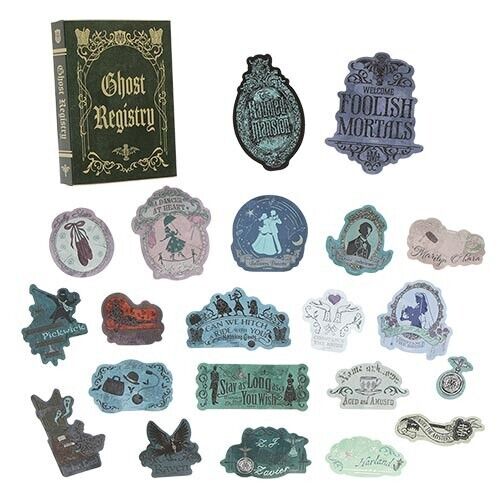 Pre-Order Tokyo Disney Resort 2024 Story Beyond Haunted Mansion Sticker set 21 P