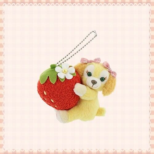 Pre-Order Tokyo Disney Duffy Heartfelt Strawberry Gift Plush Charm Cookie Ann