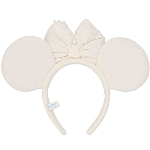 Pre-Order Tokyo Disney Resort 2023 Headband Ears Minnie White Denim