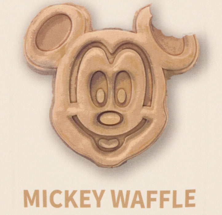 Pre-Order Tokyo Disney Resort Park Food Design Mickey Waffel