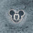 Pre-Order Tokyo Disney Resort 2023 MOKOMOKO Mickey Bucket Hat Cap Smoke Blue