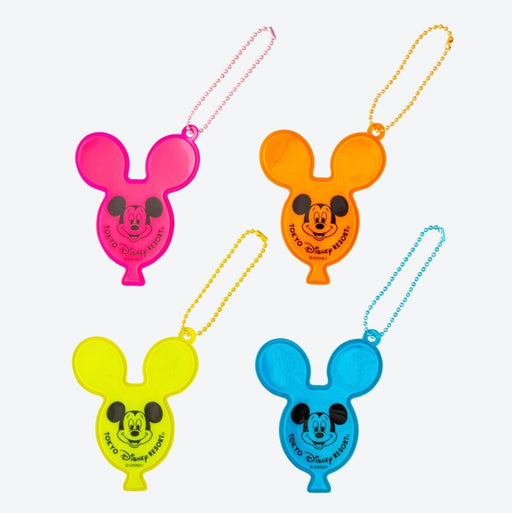 Pre-Order Tokyo Disney Resort Key Chain Mickey Ballon 4 PCS Set