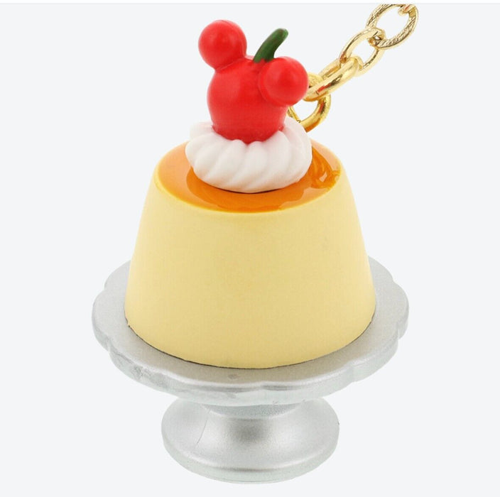 Pre-Order Tokyo Disney Resort Pair Key Chain Set Food Sample Cafe Pudding