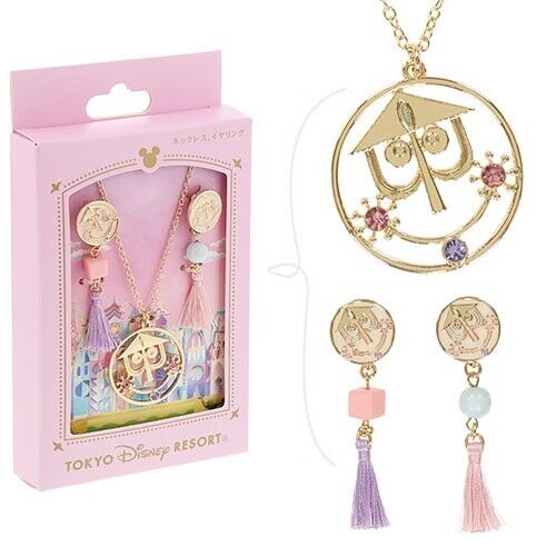 Pre-Order Tokyo Disney Resort 2024 Necklace & Earrings TDL It's A Small World