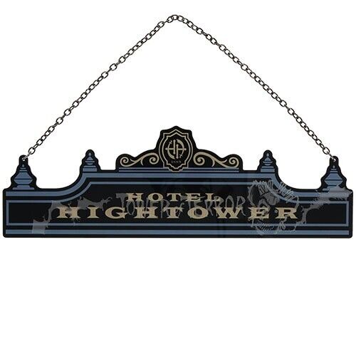 Pre-Order Tokyo Disney Resort Tower Of Terror Hotel Hightower Sign Plate