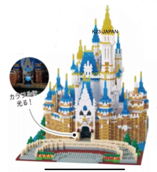 Pre-Order Tokyo Disney Resort 2023 TDL Cinderella Castle Light Up Nanoblock