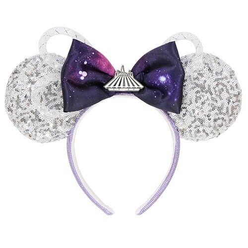 Pre-Order Tokyo Disney Resort 2024 Space Mountain Headband Minnie Ears Spangle