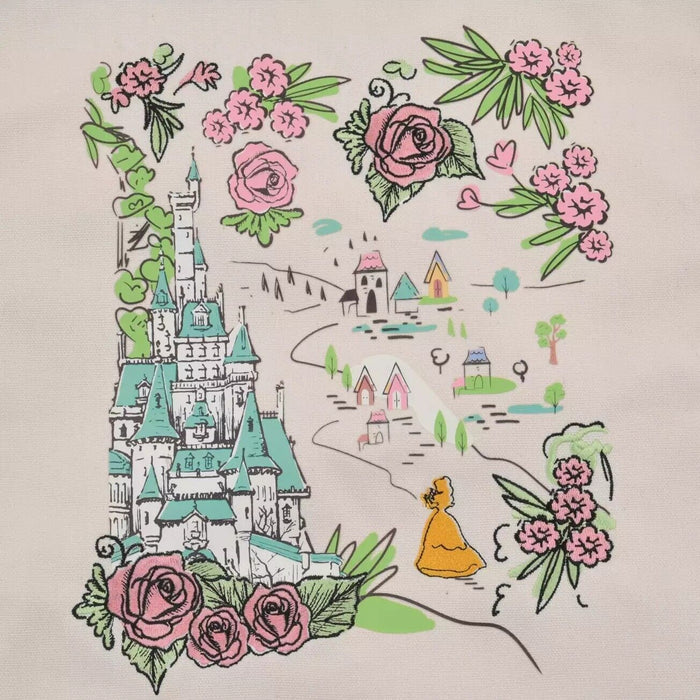 Pre-Order Disney Store JAPAN Princess Destinations Tote Bag Beauty & The Beast