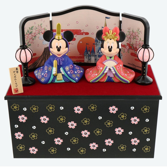 Pre-Order Tokyo Disney Resort 2024 Girls Day Figure Mickey Minnie L Size H 27 cm