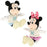 Pre-Order Tokyo Disney Resort 2024 Mickey Minnie NAKAYOSHI Club Plush Badge