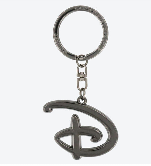 Pre-Order Tokyo Disney Resort Key Chain Initial D Alphabet Black
