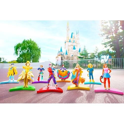 Pre-Order Tokyo Disney Resort 2023 Figure 40th Harmony of Color Dancers 8 PCS