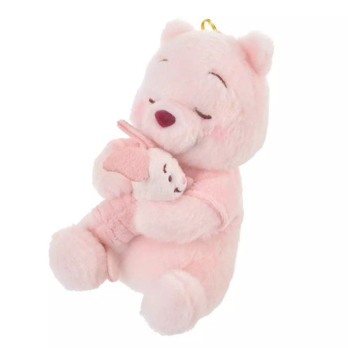 Pre-Order Disney Store JAPAN 2024 SAKURA Plush Key Chain Pooh & Piglet LE