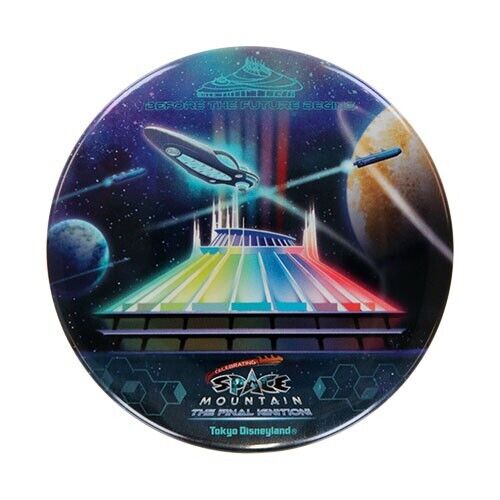 Pre-Order Tokyo Disney Resort Button 2024 TDL Space Mountain  Rocket FREE