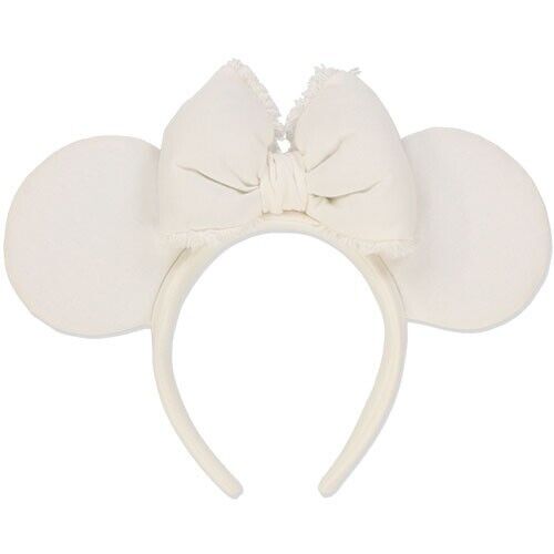 Pre-Order Tokyo Disney Resort 2023 Headband Ears Minnie White Denim