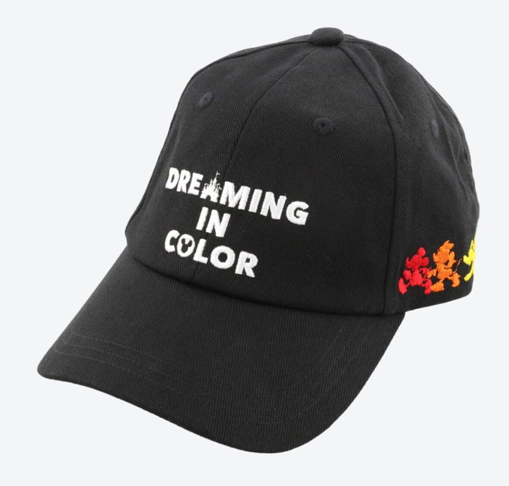 Pre-Order Tokyo Disney Resort Cap Dreaming In Color Black Mickey Friends