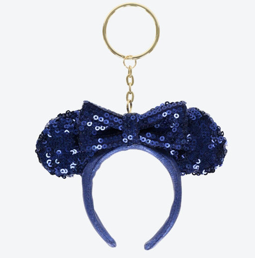 Pre-Order Tokyo Disney Resort Key chain Headband Spangle Blue